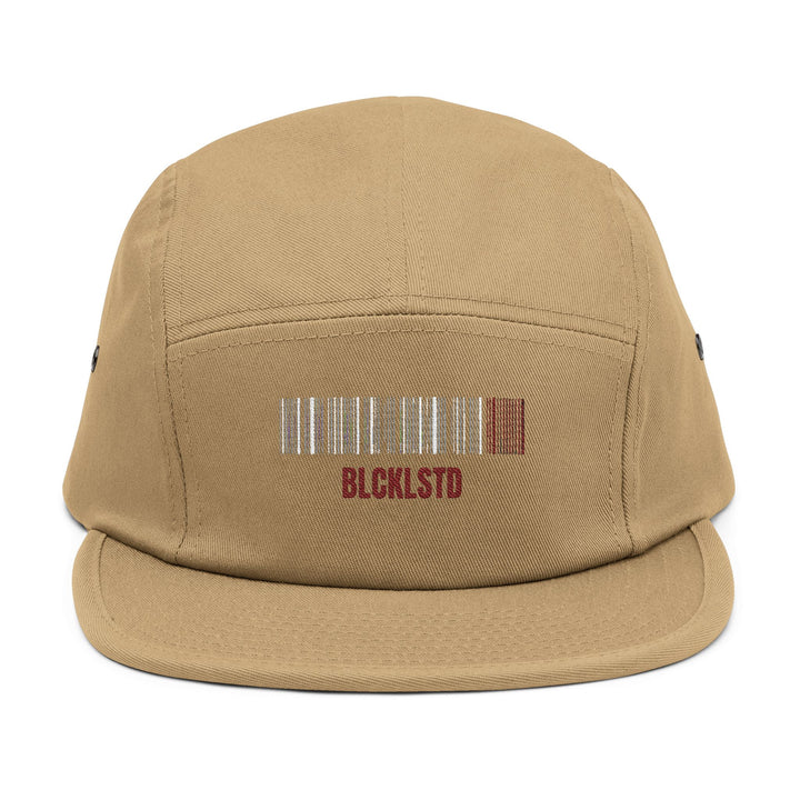 Stylish 5 Panel Cap with BLCKLSTD Embroidery